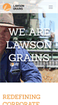 Mobile Screenshot of lawsongrains.com
